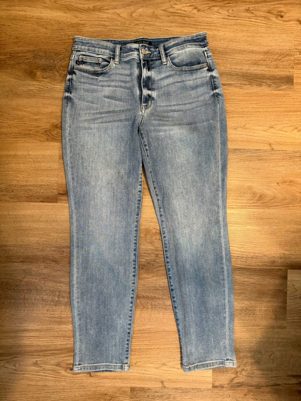 Judy Blue Light Blue Boyfriend Jeans